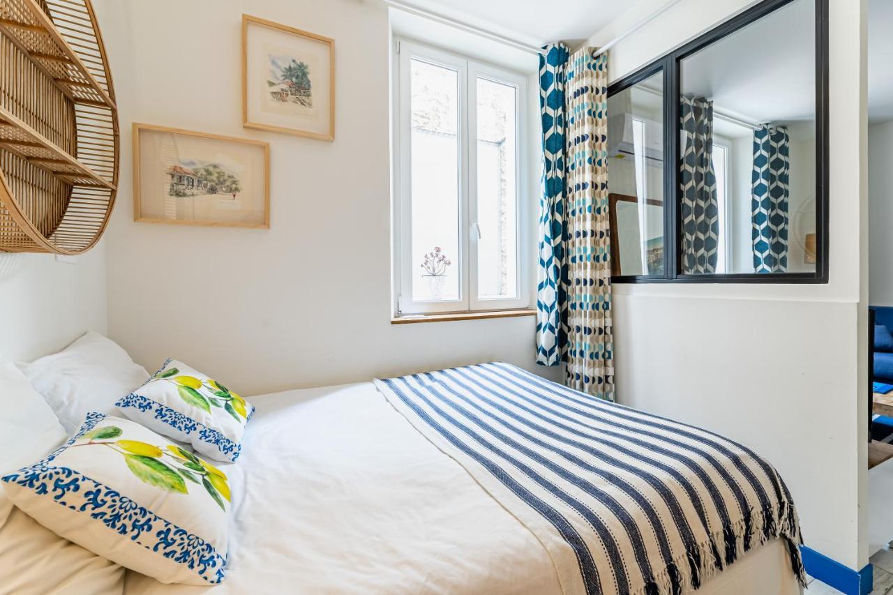 Studio Bleu 29M2, 120M Vieux-Port , Clim ,Wifi, Acces Autonome Avec Code Marseille Exteriér fotografie