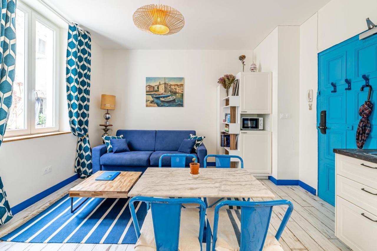 Studio Bleu 29M2, 120M Vieux-Port , Clim ,Wifi, Acces Autonome Avec Code Marseille Exteriér fotografie